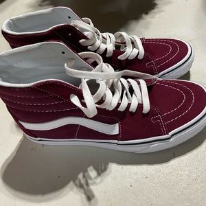 High top vans shoes